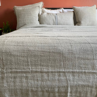 Angaston Handloomed Linen Bedcover