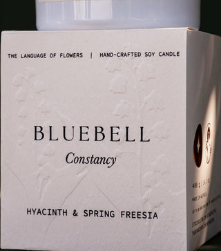 Bluebell Candle – Language of Flowers Collection