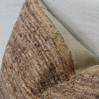 Tussar Raw Silk Cushion