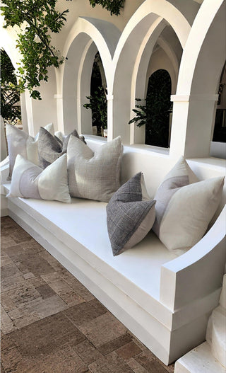 Marly Yarn Dyed Linen Woven Cushion