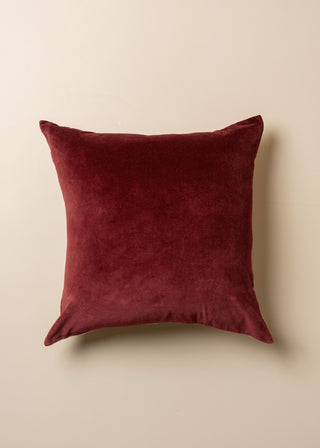 Velvet + Linen Cushion | No Fringe 50 x 50