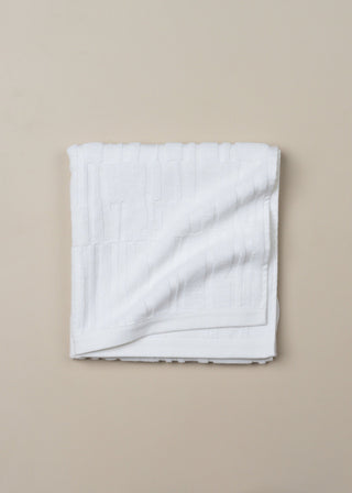 Architectural Towel Collection | White