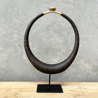 Coconut Sculptural Necklace