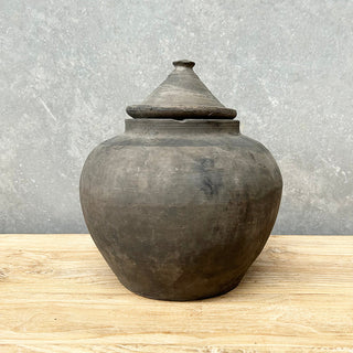 Vintage Clay Tofu Pot