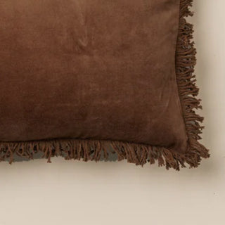 Velvet Cushion | Fringe 50x50