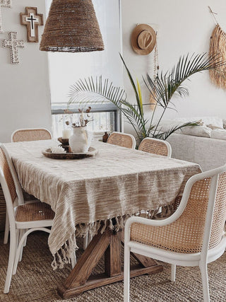 Oriel Ombre Linen Throw