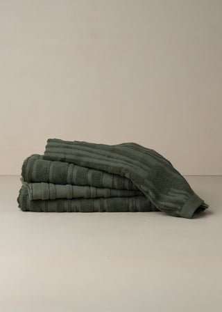 Architectural Towel Collection | Dark Olive