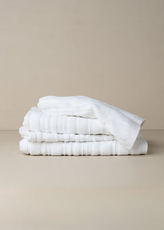 Architectural Towel Collection | White