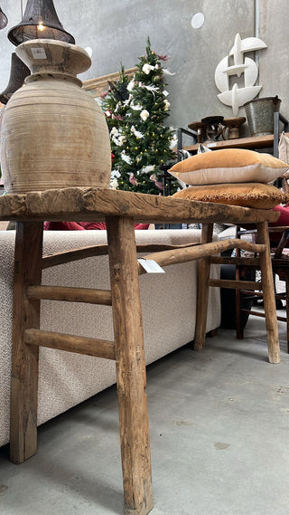 Rustic Branch Brace Console