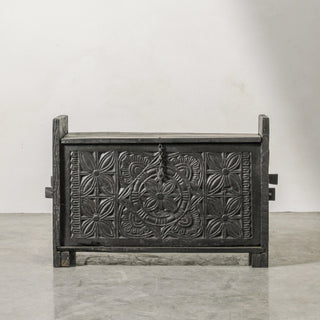 Vintage Indian Carved Box