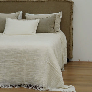 Grange Bedcover with Fringe