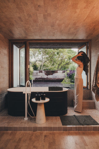 Architectural Towel Collection | Dark Olive