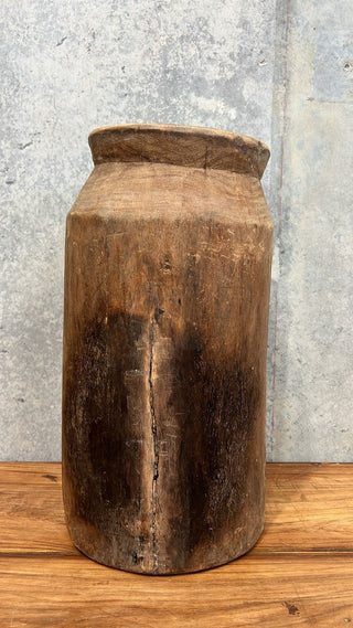 Vintage Indian Carved Pot