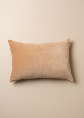 Velvet + Linen Lumbar Cushion 60 x 40