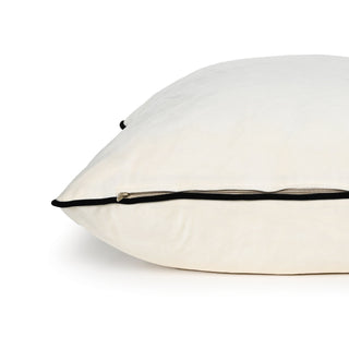 Coco Piped Velvet Cushion
