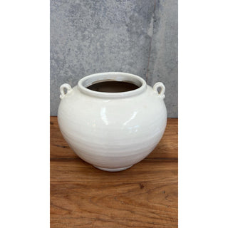 Chinese Glazed Pot with Handle