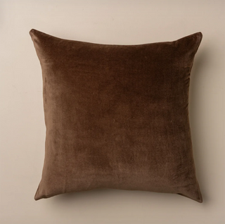 Velvet + Linen Cushion | No Fringe 50 x 50