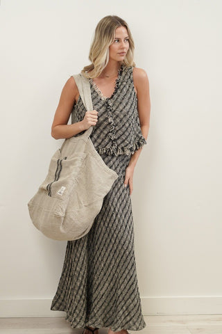 Puro Lino Tote Bag Stripes