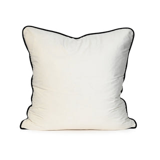Coco Piped Velvet Cushion