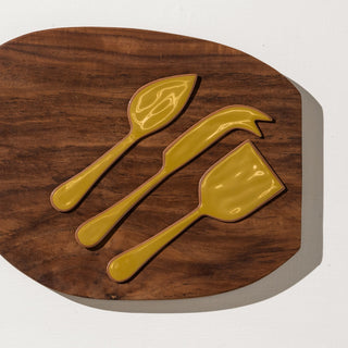 Cheese Set - Enamel