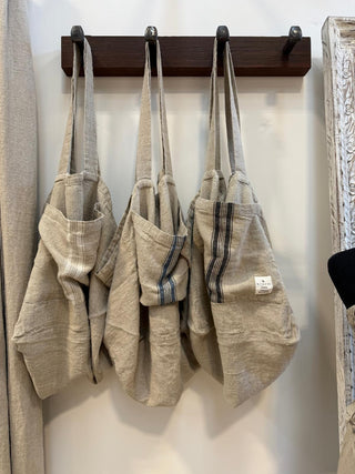 Puro Lino Tote Bag Stripes