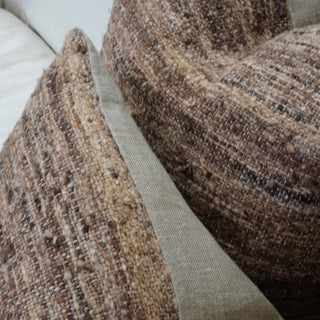 Tussar Raw Silk Cushion