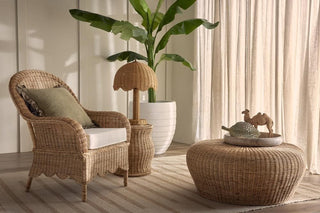 Long Island Rattan Coffee Table