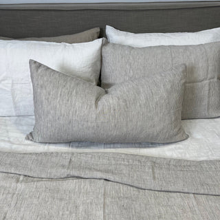 Grey Pinstripe Cushion