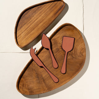 Cheese Set - Enamel
