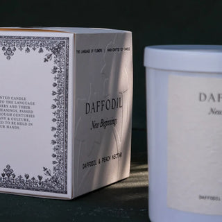 Daffodil Candle - Language Of Flowers Collection