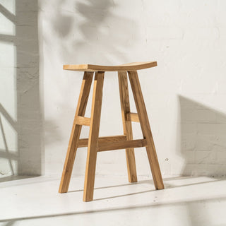 Sena Rustic Finish Barstool