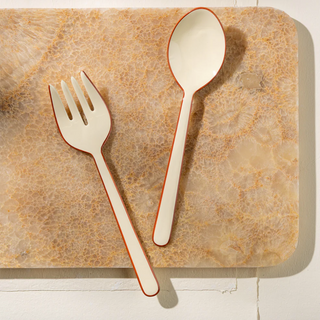 Salad Server Set - Enamel