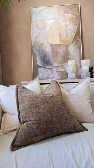 Palmer Velvet Square Cushion 55cm