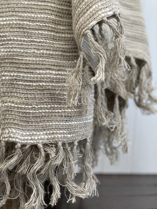 Oriel Ombre Linen Throw