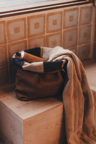 Journey Makeup Canvas Bag