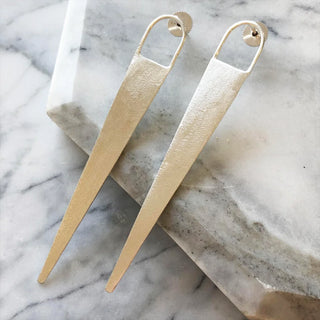 Studs | Silver Triangle