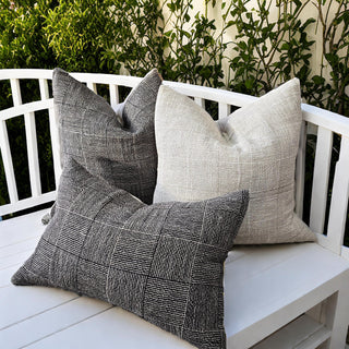 Marly Yarn Dyed Linen Woven Cushion