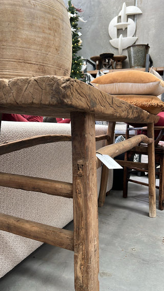 Rustic Branch Brace Console