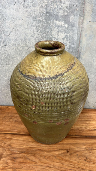 Chinese Ceramic Rice Wine Vessel