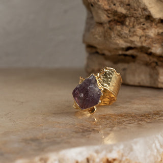 Obelie Amethyst Wrap Ring