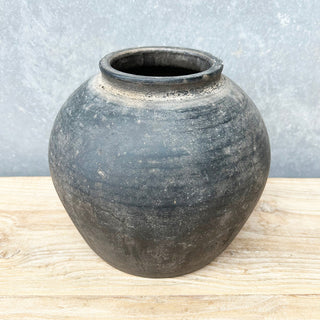Vintage Black Pot