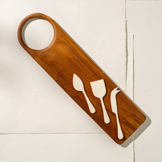 Cheese Set - Enamel