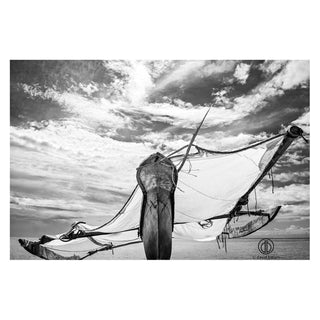 Canvas ~ Cloudy Skies & Ripped Sails