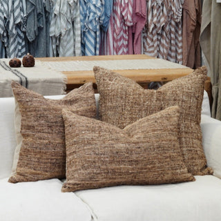 Tussar Raw Silk Cushion